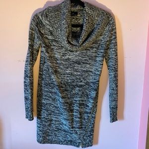 Turtleneck sweater dress